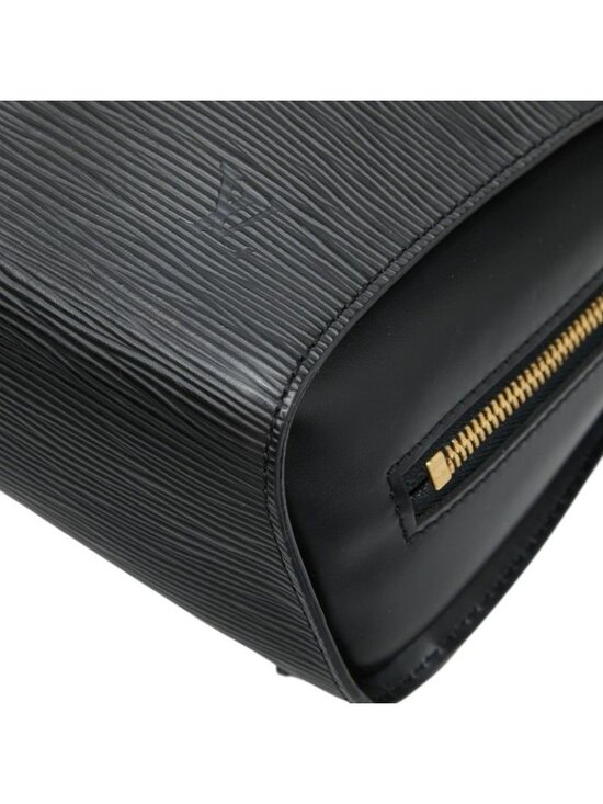 Louis Vuitton Epi Mabillon Backpack Noir Black Leather